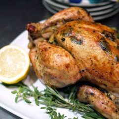 Pastured, Whole Roasted Chicken