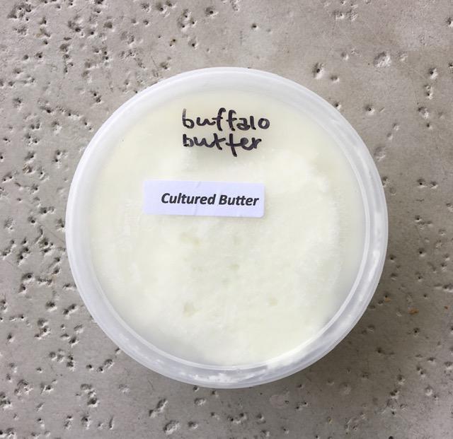 Raw Buffalo Butter NO SALT 8oz Pastured Farm Food Club